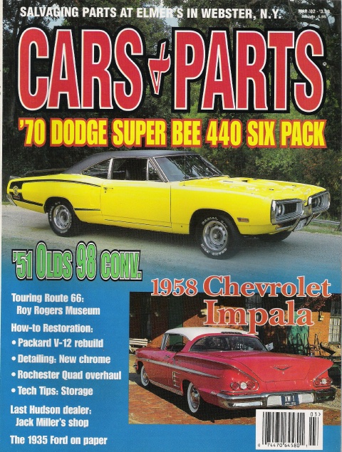 CARS PARTS 2002 MAR OLDS 98 IMPALA SUPER BEE 2000 2009 JIM S MEGA MAGAZINES